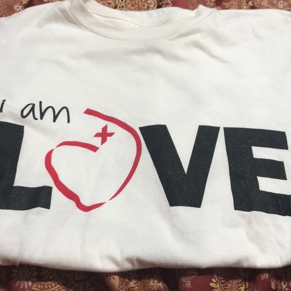 Peace, Love, World Women’s tshirt